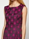 Сукня фіолетова в принт | 3105966 | фото 3