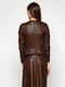 Куртка шкіряна коричнева | 3240446 | фото 2