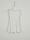 Платье белое с принтом | 6535035 | фото 2