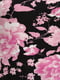 Майка черно-розовая в принтом | 6535284 | фото 4