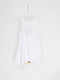 Сукня біла з принтом | 6535383 | фото 2