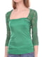 Блуза зелена | 6537382 | фото 3