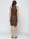 Платье коричневое | 6537892 | фото 2