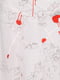 Спідниця біла з абстрактним візерунком | 6538578 | фото 4