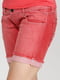 Шорти джинсові червоні | 6538733 | фото 3