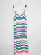 Сукня різнокольорова в смужку | 6538953 | фото 2