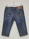 Капри джинсовые синие | 6539119 | фото 2