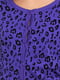 Кофта фіолетова в принт | 6539398 | фото 3