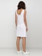 Платье белое с принтом | 6539731 | фото 2