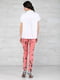 Рожеві штани з принтом | 6540030 | фото 2