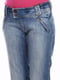 Капри джинсовые голубые | 6540125 | фото 3