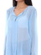 Блуза голубая | 6540516 | фото 3