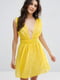 Платье желтое | 6540567 | фото 2