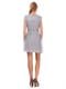 Сукня сірого кольору, декорована мережевом | 6540571 | фото 2