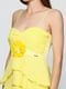 Платье желтое | 6541071 | фото 3
