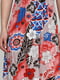 Сукня різнокольорова з принтом | 6541364 | фото 4