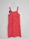 Платье красное с принтом | 6541423 | фото 2