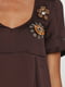 Блуза коричнева | 6541502 | фото 4
