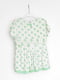 Сукня біло-зеленого кольору в квітковий принт | 6541641 | фото 2