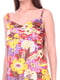 Сукня різнокольорова з принтом | 6541671 | фото 3
