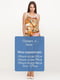 Сукня різнокольорова з принтом | 6541678 | фото 4