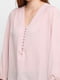 Блуза светло-розовая на пуговицах | 6541699 | фото 3