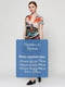Сукня різнокольорова з принтом | 6541717 | фото 4