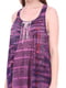 Сукня фіолетова з принтом | 6541727 | фото 3