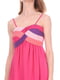 Сукня рожевого кольору с оригінальним ліфом | 6541737 | фото 3