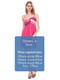 Сукня рожевого кольору с оригінальним ліфом | 6541737 | фото 4