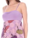 Сукня фіолетового кольору в принт | 6541738 | фото 3