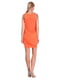 Сукня помаранчевого кольору, декорована мереживом | 6541844 | фото 2