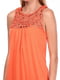Сукня помаранчевого кольору, декорована мереживом | 6541844 | фото 3