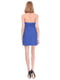 Сукня синього кольору з декоративною блискавкою | 6541845 | фото 2
