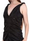 Сукня чорного кольору з об’ємними складками | 6541846 | фото 3