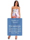 Сукня різнокольорова з принтом | 6541944 | фото 4