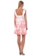 Платье розовое с принтом | 6541951 | фото 2