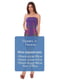 Сукня фіолетового кольору в принт | 6541979 | фото 4