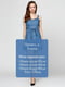 Джинсова сукня блакитного кольору | 6542021 | фото 4