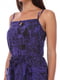Сукня фіолетового кольору в абстрактний принт | 6542067 | фото 3