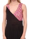 Сукня чорно-рожевого кольору в квітковий принт | 6542121 | фото 3