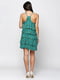 Сукня зеленого кольору з принтом | 6542131 | фото 2