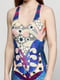 Сукня різнокольорова з принтом | 6542163 | фото 3