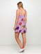 Сукня фіолетового кольору в принт | 6542299 | фото 2