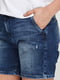 Шорти джинсові темно-сині | 6542360 | фото 4