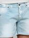 Шорти джинсові бірюзового кольору | 6542449 | фото 4