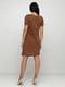 Сукня коричневого кольору | 6542870 | фото 2