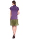Платье фиолетовое с принтом | 6542962 | фото 2
