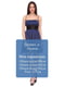 Сукня синього кольору | 6543064 | фото 4