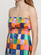 Сукня різнокольорова в клітку | 6543364 | фото 3